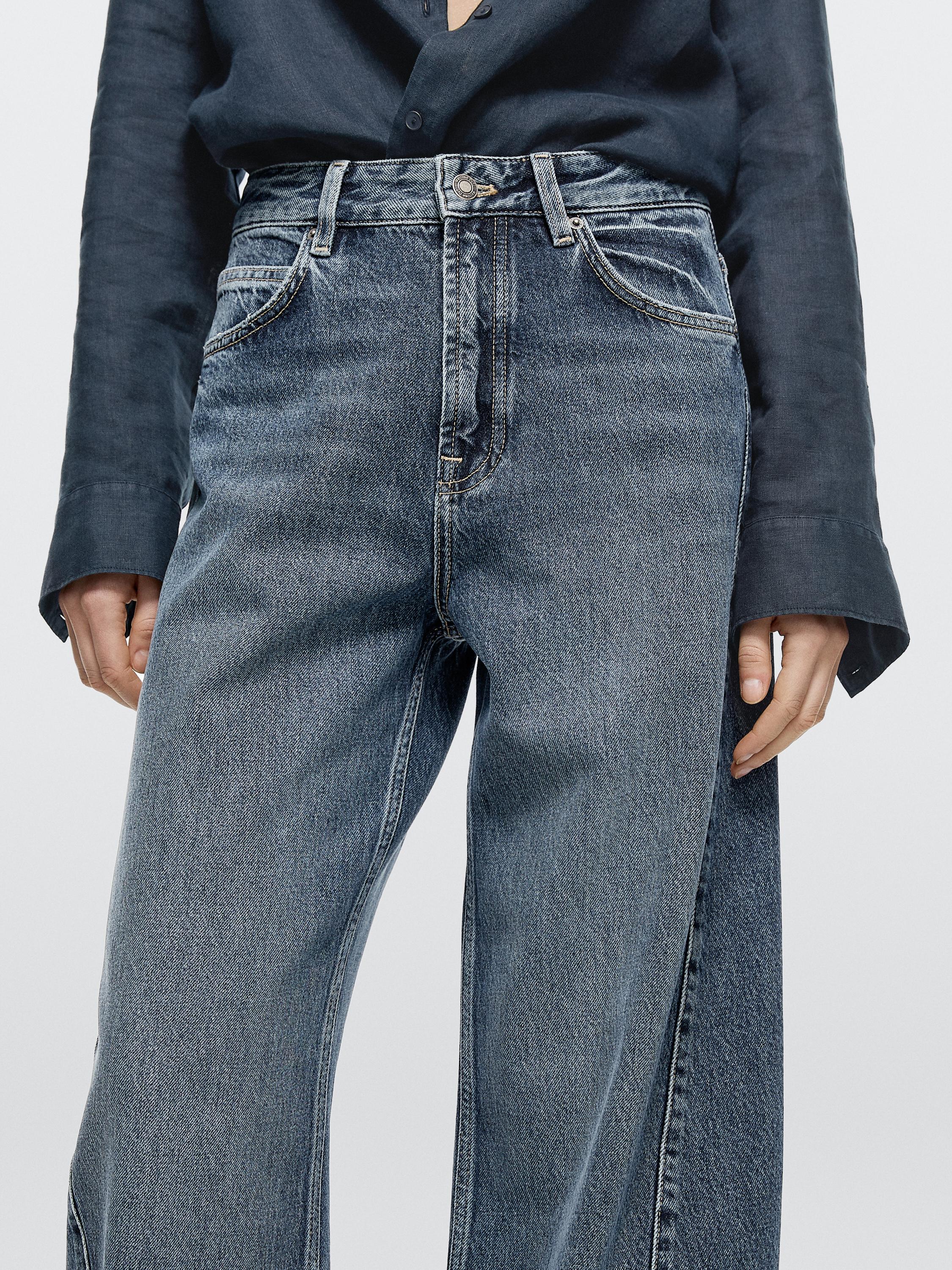 Jean barrel fit